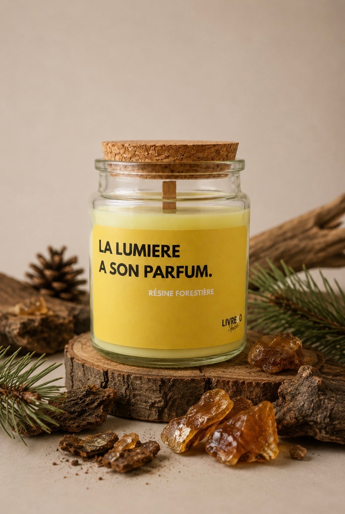 La Lumière : Résine Forestière